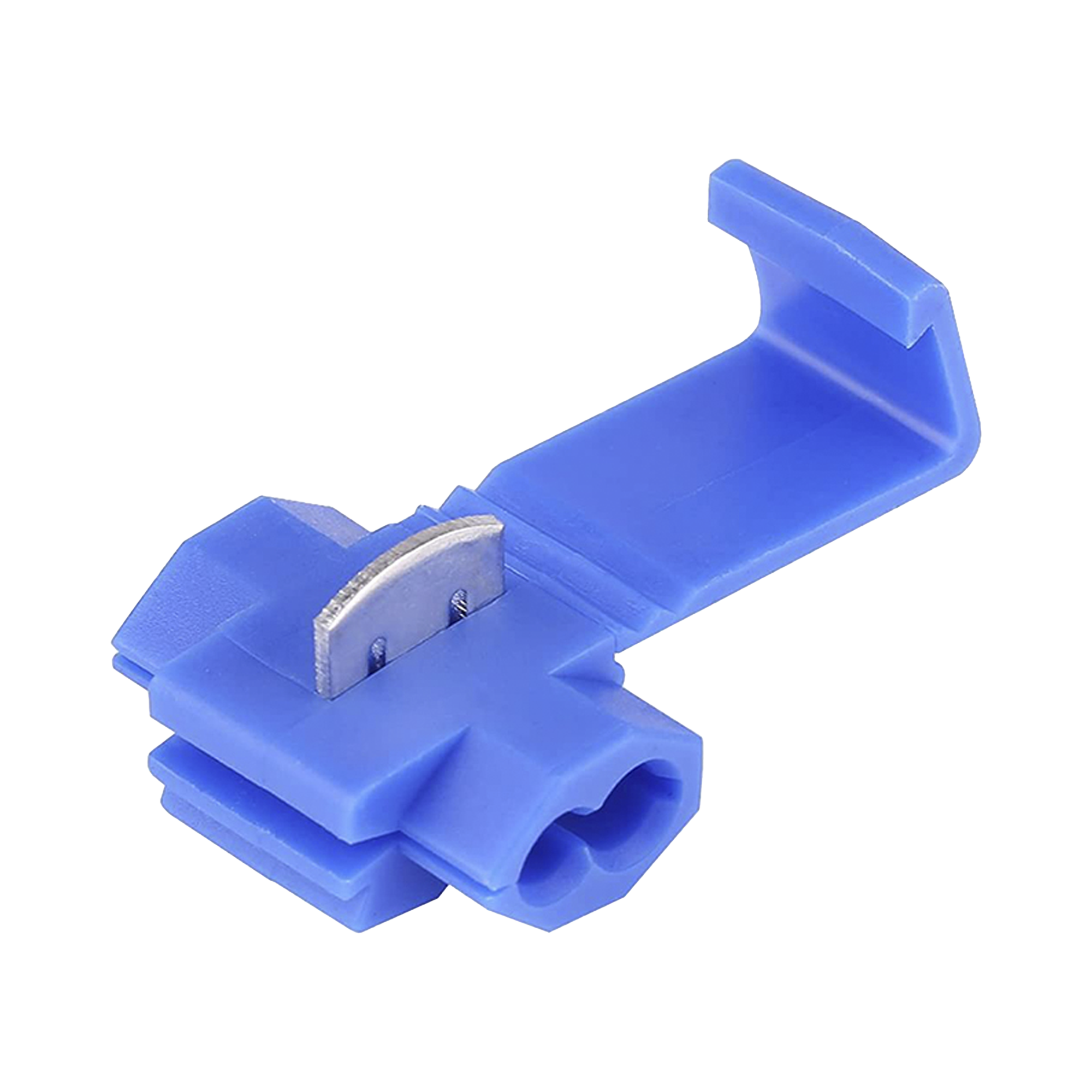 AECW-2|Terminal tipo almeja / 18 - 14 AWG / Az??l / Paquete de 25 piezas.